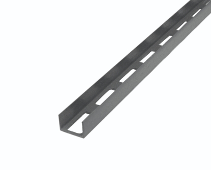 Távtartó sín, teli, 40 mm (2 m) képe